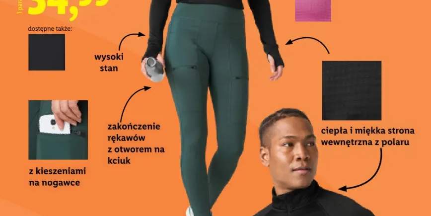 legginsy damskie