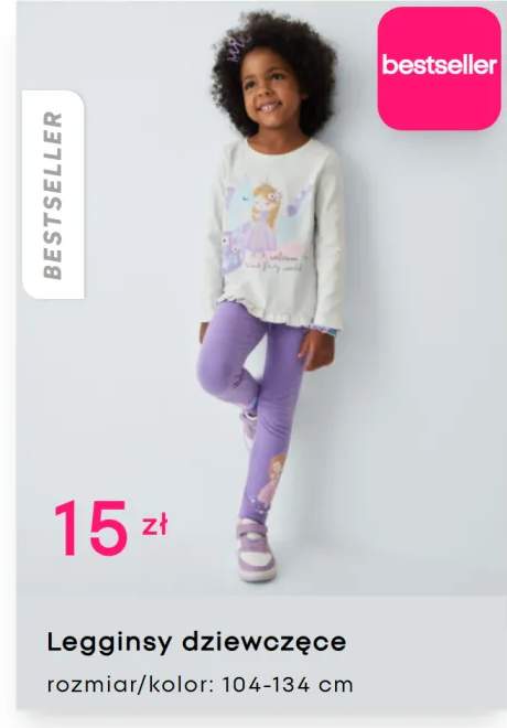legginsy dziewczęce