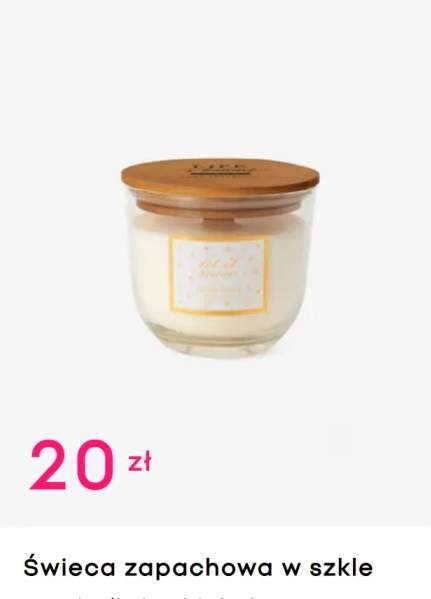 świeca zapachowa