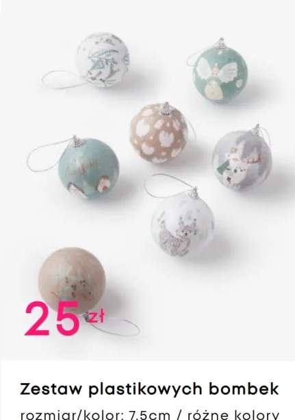 bombki plastikowe