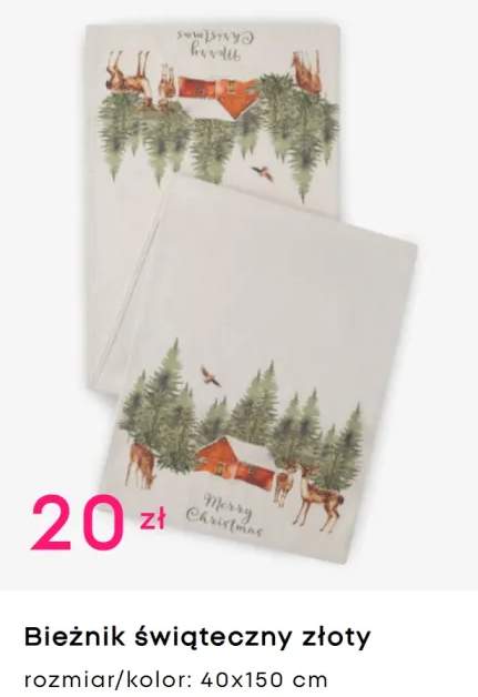 bieżnik świąteczny