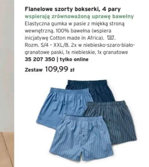 szorty męskie