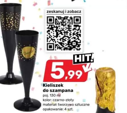 kieliszki do szampana
