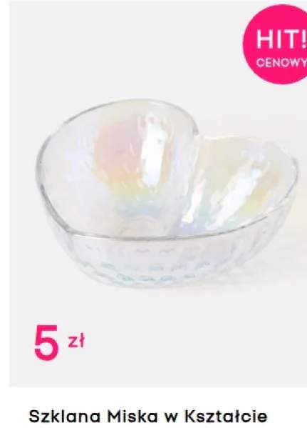 miska szklana