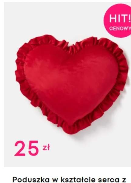 poduszka serce