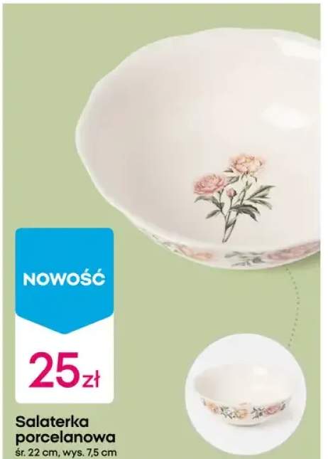 Salaterka porcelanowa