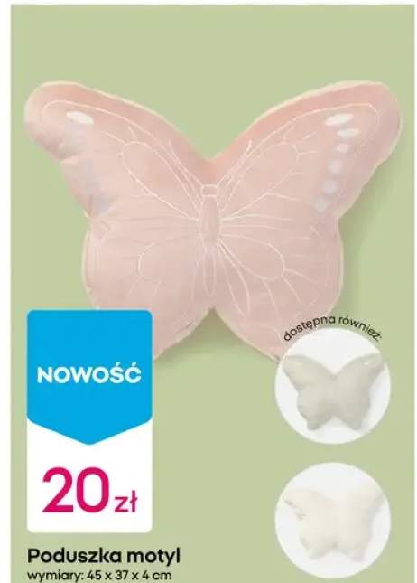 Poduszka motyl