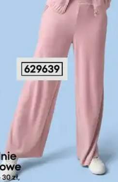 Spodnie damskie welurowe