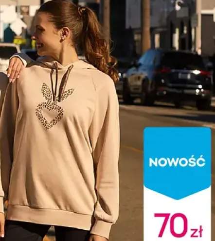 Bluza damska Cardio Bunny z bawełną