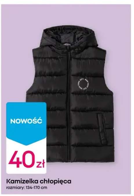Kamizelka chłopięca r. 134-170
