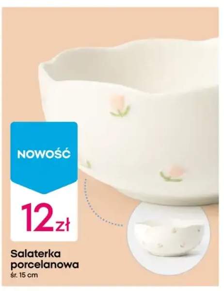 Salaterka porcelanowa