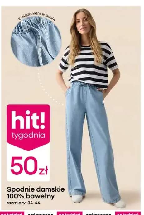 Spodnie damskie 100% bawełny