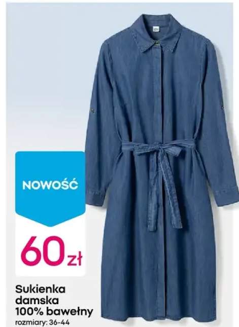 Sukienka damska 100% bawełny
