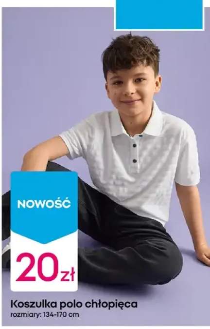 Koszulka polo chłopięca