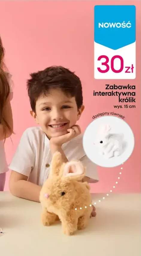 Zabawka interaktywna królik
