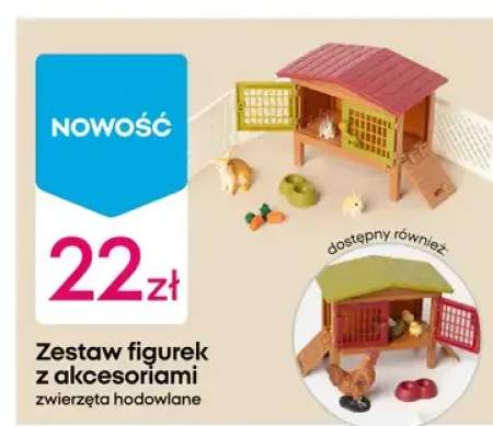 Zestaw figurek z akcesoriami zwierzęta hodowlane