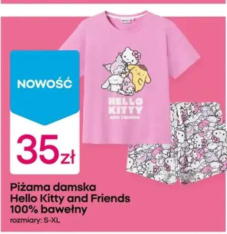 Piżama damska 100% bawełny