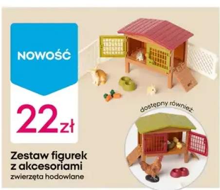 Zestaw figurek z akcesoriami zwierzęta hodowlane