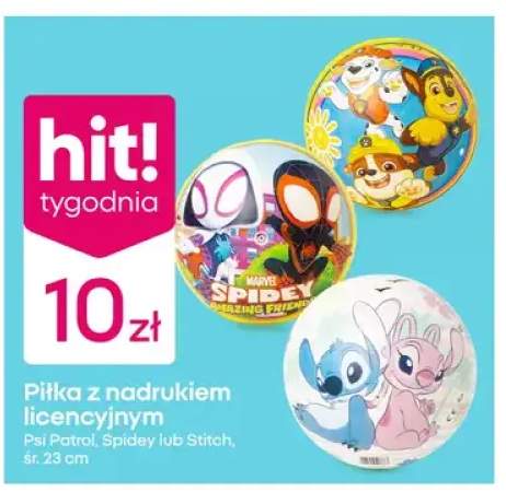 Piłka z nadrukiem licencyjnym Stitch