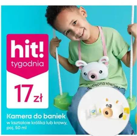 Kamera do baniek w kształcie krowy