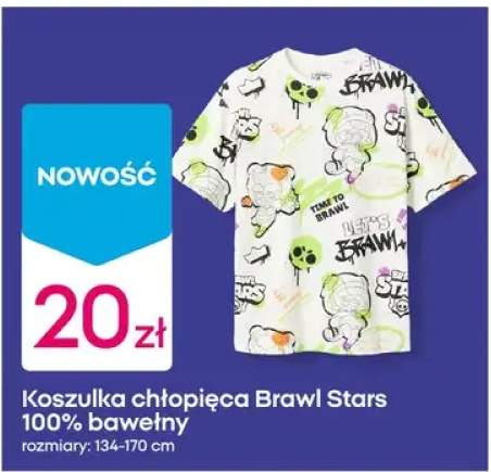 Koszulka chłopięca 100% bawełny