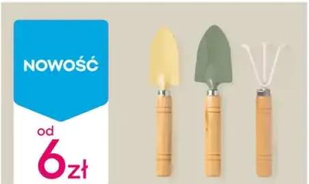 Zestaw narzędzi ogrodniczych: pazurki i 2 łopatki