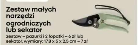 Zestaw narzędzi ogrodniczych: sekator