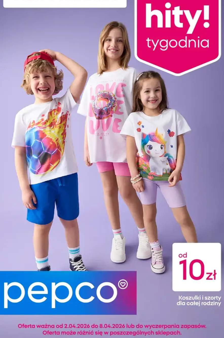 Koszulki i szorty dla całej rodziny - cena od: