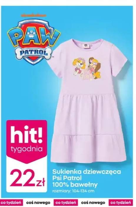 Sukienka dziewczęca 100% bawełny