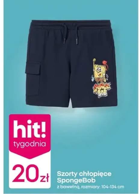 Szorty chłopięce z bawełną