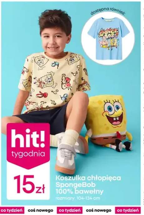 Koszulka chłopięca 100% bawełny