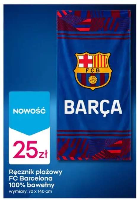 Ręcznik plażowy 100% bawełny 70x140 cm