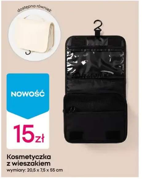 Kosmetyczka z wieszakiem
