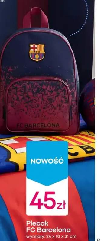 Plecak wymiary: 24x10x31 cm