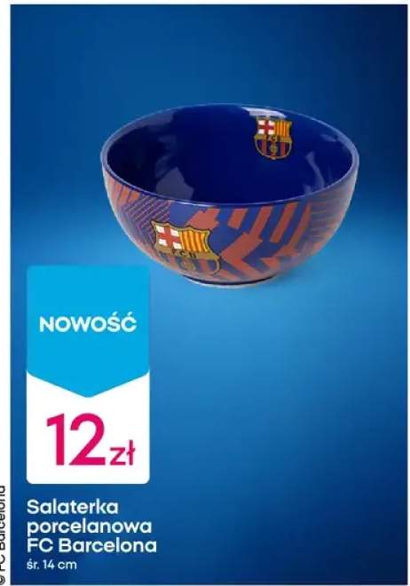 Salaterka porcelanowa FC Barcelona