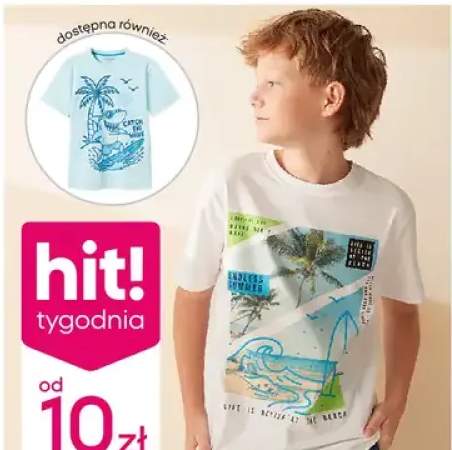 Koszulka chłopięca 100% bawełny 