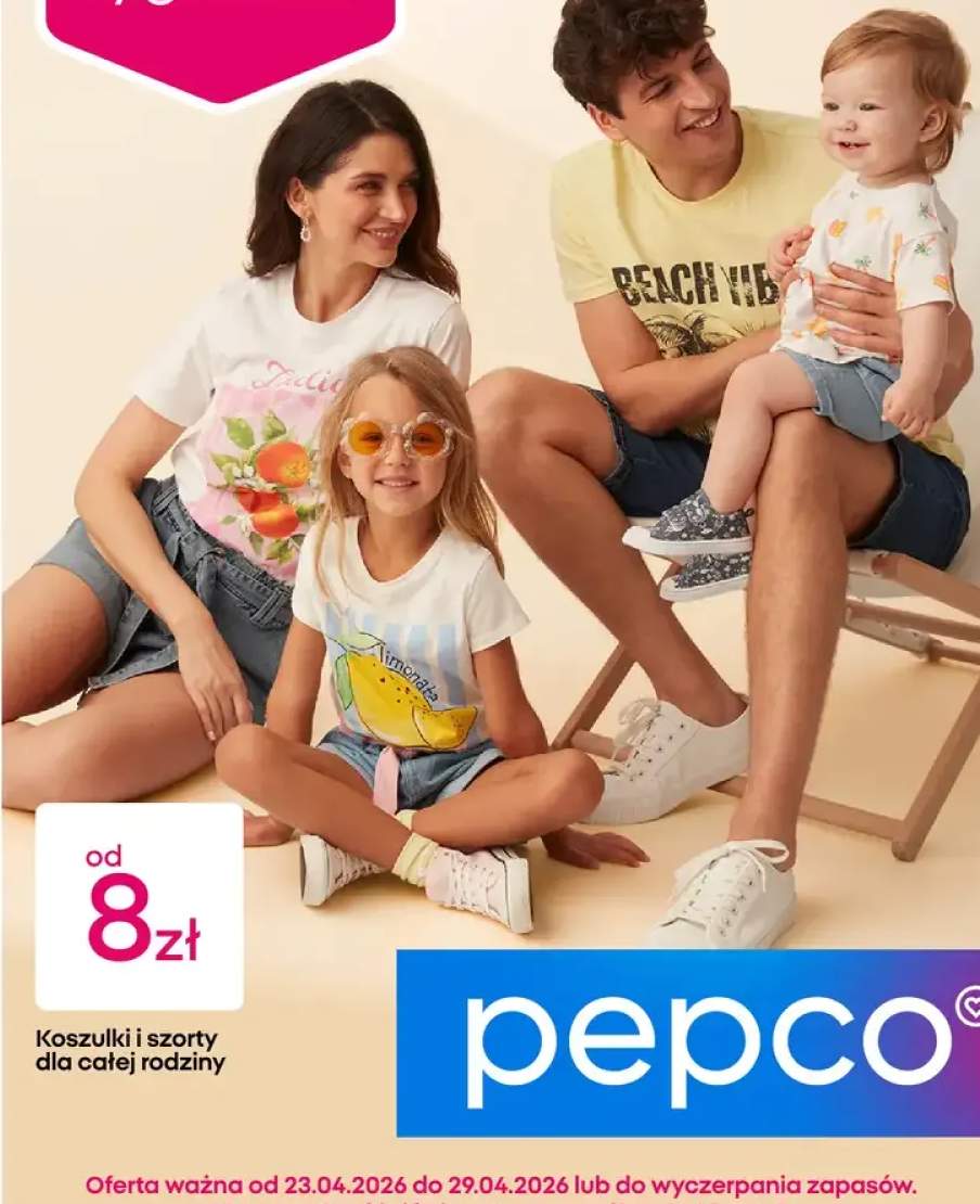 Koszulki i szorty dla całej rodziny - cena od: