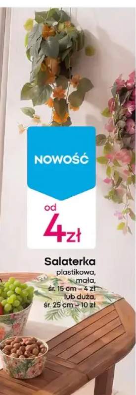 Salaterka plastikowa mała śr.15cm