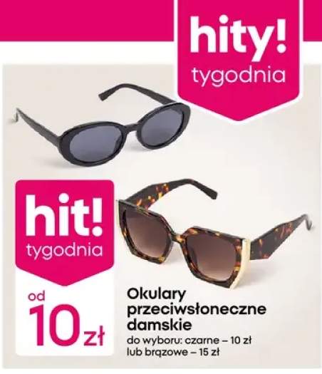 Okulary przeciwsłoneczne damskie czarne