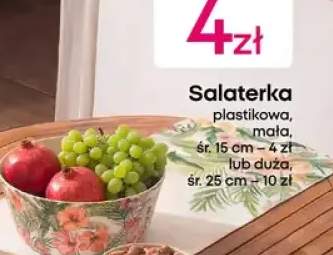 Salaterka plastikowa mała śr.15cm