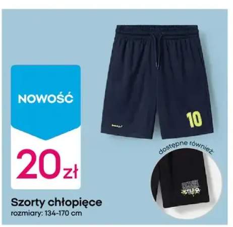 Szorty chłopięce