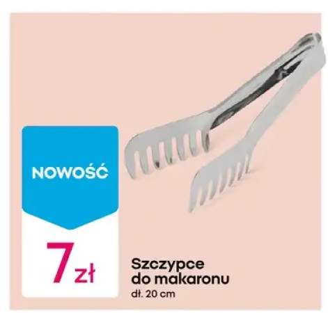 Szczypce do makaronu 20cm