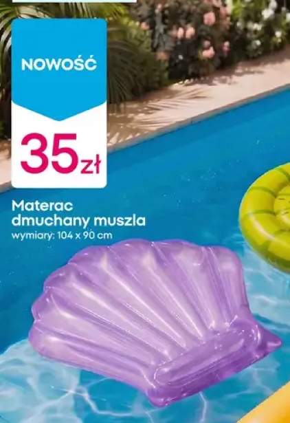 Materac dmuchany muszla 104x90cm