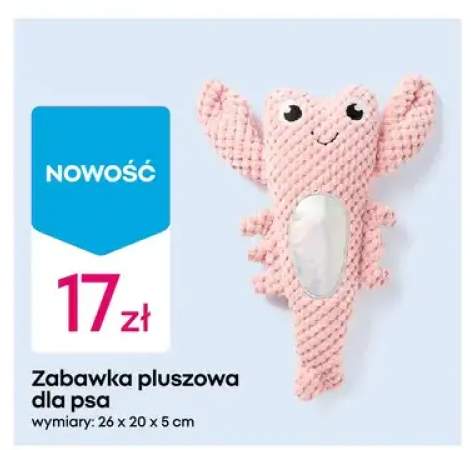Zabawka pluszowa dla psa 26x20x5cm
