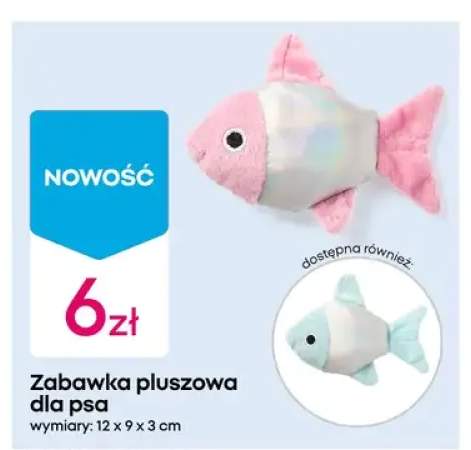Zabawka pluszowa dla psa 12x9x3cm
