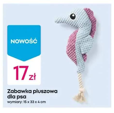 Zabawka pluszowa dla psa 15x33x4cm