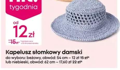 Kapelusz słomkowy