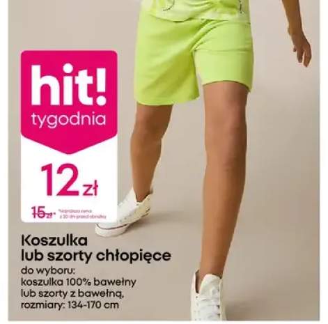 Szorty chłopięce
