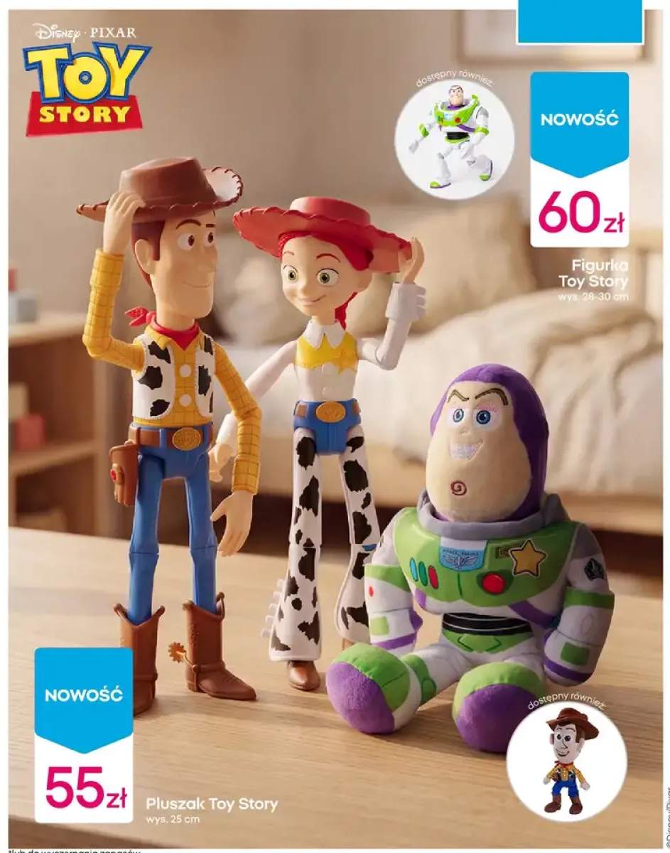 Pluszak Toy Story Chudy wys. 25 cm +4 warianty