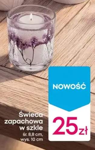 Świeca zapachowa w szkle